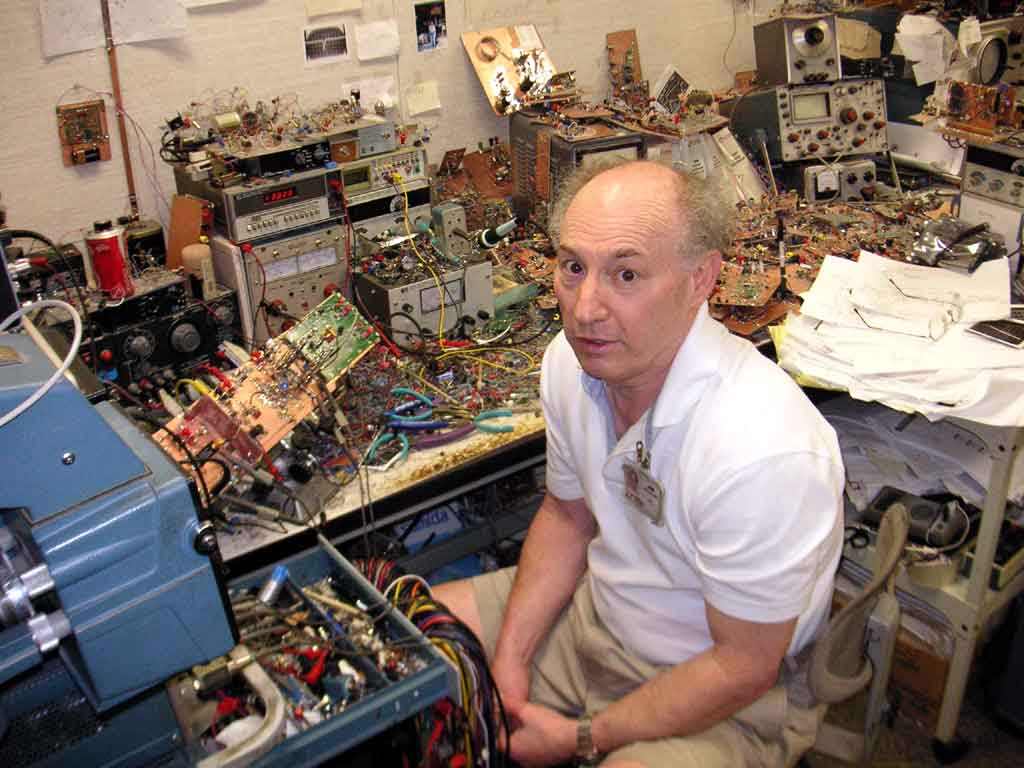 Jim Williams in his lab