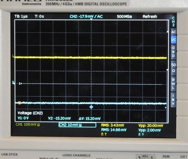 Offset voltage from a OP07