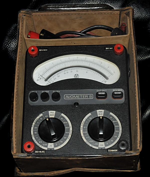 1971 AVO 8 mk 7 in Amroh leather case.