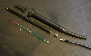 A broken Tek probe
